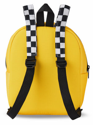 Bulldozer Boy Yellow School Backpack - 4