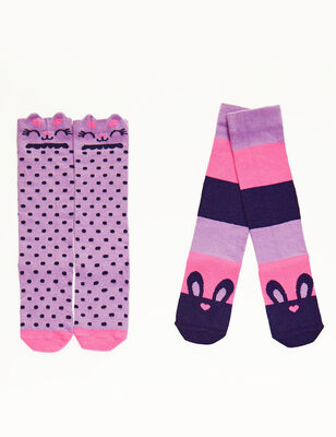 Bunny Girl 2-Pack Socks Set - 1