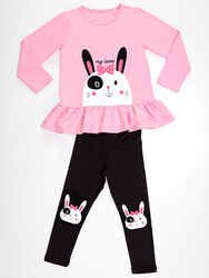 Bunny Girl T-shirt&Leggings Set - 3