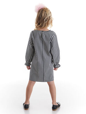 Bunny Plaid Girl Dress - 2