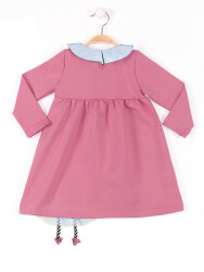 Bunny Rose Pink Girl Dress - 3