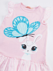 Bunny&Butterfly Girl Dress - 5