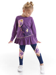 Butterfly Girl Leggings&T-shirt Set - 1