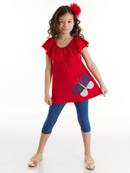 Butterfly Girl Leggings&Tunic Set - 1