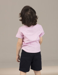 Button-Front Pink Boy Shirt - 2