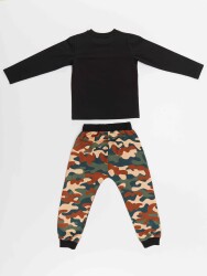 Camo Bear Boy T-shirt&Pants Set - 4