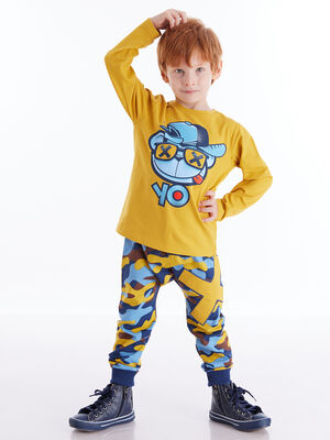 Camo Monkey Boy Pants Set - 1