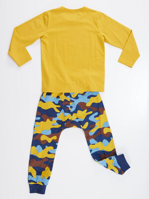 Camo Monkey Boy Pants Set - 4