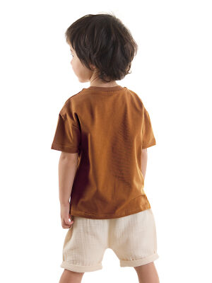 Camp Muslin Boy T-shirt&Shorts Set - 2