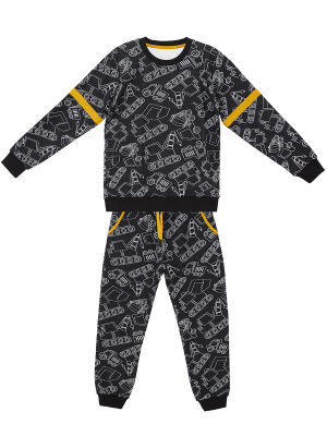 Cars Boy Black Tracksuit - 3