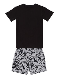 Cartoon Boy T-shirt&Shorts Set - 4