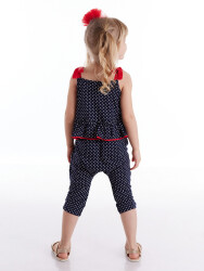 Cat Dotted Girl Overall - 2