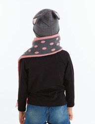 Cat Girl Knitted Hat&Scarf - 2