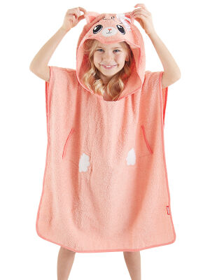 Cat Girl Pink Towel - 1