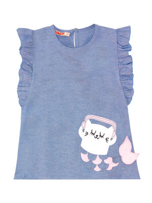 Cat-Mermaid Tunic Set - 5