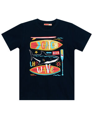 Catch the Wave Boy T-shirt&Capri Pants Set
