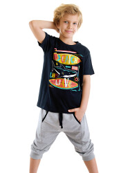 Catch the Wave Boy T-shirt&Capri Pants Set - 1