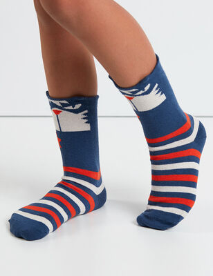 Cat&Dog Boy 2-Pack Socks Set - 3