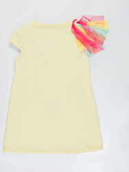 Ice Cream Yellow Girl Dress - 4