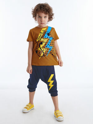 Cheetah Boy Capri Set - 1