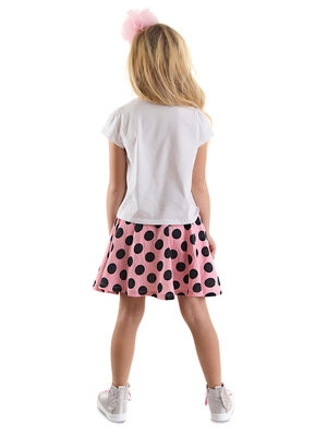Cheetah Girl T-shirt&Skirt Set