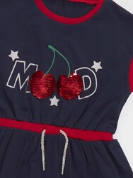 Cherries Girl Dress - Thumbnail