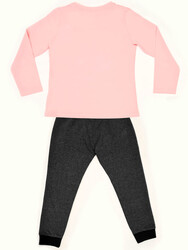 Colorful Unicorn Girl T-shirt&Pants Set - Thumbnail