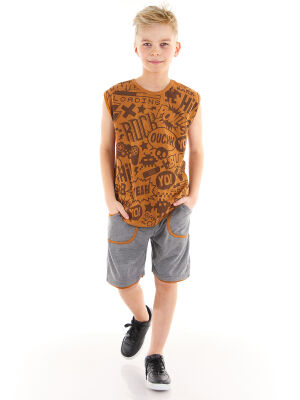 Comics Boy T-shirt&Shorts Set - 1