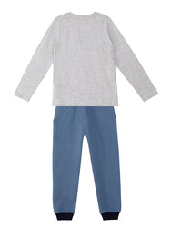 Consruction Boy T-shirt&Pants Set - Thumbnail