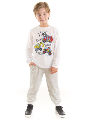 Construction Boy T-shirt&Pants Set - 1