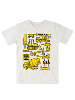 Construction Boy T-shirt&Shorts Set - 5