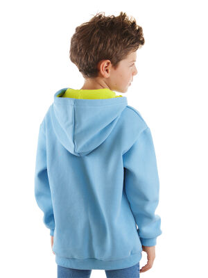 Cool Bear Boy Blue Hoodie - 2