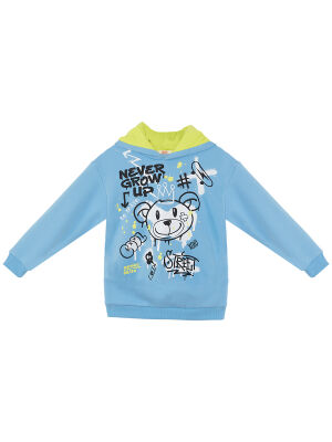 Cool Bear Boy Blue Hoodie - 3