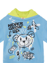 Cool Bear Boy Blue Hoodie - 6