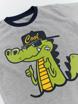 Cool Croco Boy T-shirt&Shorts Set - 5