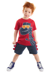 Cool Dino Boy T-shirt&Shorts Set - 1