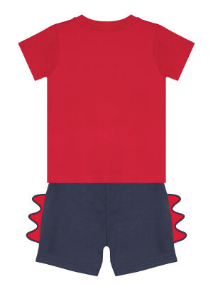 Cool Dino Boy T-shirt&Shorts Set - 4