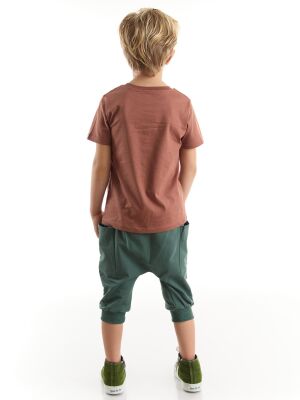 Cool Gang Boy T-shirt&Harem Pants Set - 2