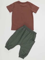 Cool Gang Boy T-shirt&Harem Pants Set - 4