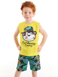 Cool Monkey Boy T-shirt&Shorts Set - 1