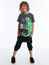 Cool Music Boy Capri T-shirt Set - 1