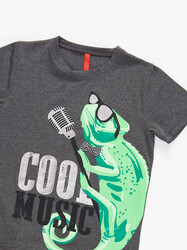 Cool Music Boy Capri T-shirt Set - 5