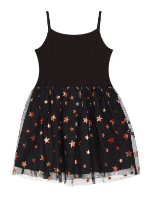 Copper Star Cat Dress - 4