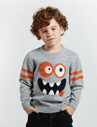 Crazy Boy Knit Jumper - 1