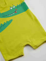 Croco Baby Boy Cotton Romper - 5