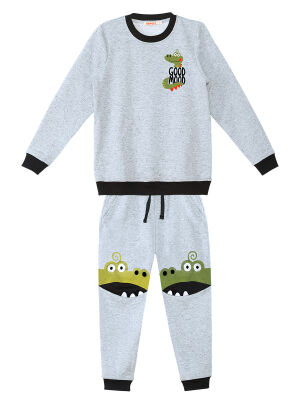 Croco Boy Grey Tracksuit - 3