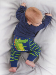 Crocodile Baby Boy Leggings+T-shirt Set - 3