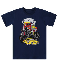 Crusher Arabalı Erkek Çocuk Yazlık T-shirt Şort Takım - 5