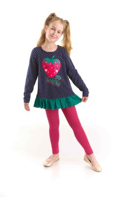 Cute Berry Girl T-shirt&Leggings Set - 1