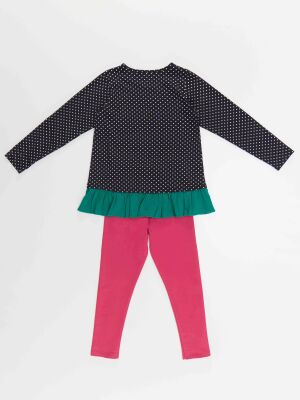 Cute Berry Girl T-shirt&Leggings Set - 4